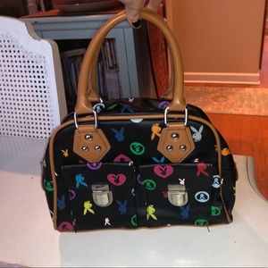 Authentic Vintage Rainbow Playboy Bunny Purse